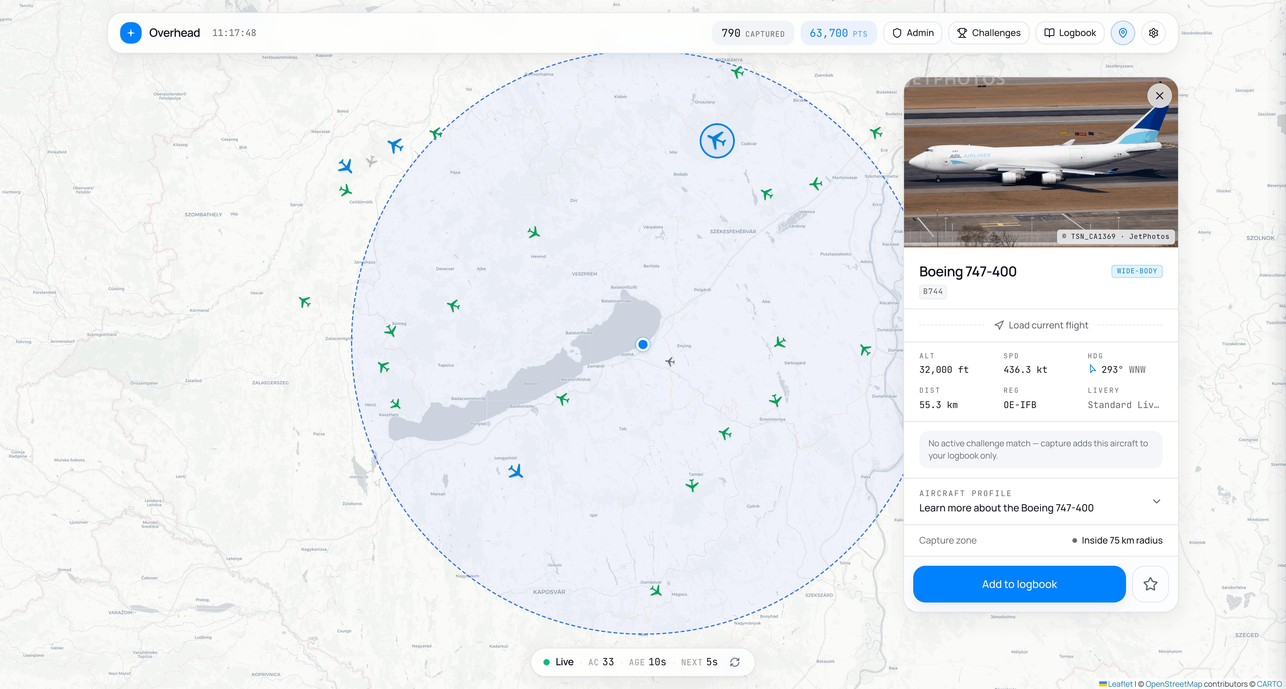 Overhead — Product Design / Web Application